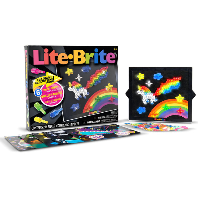Lite Brite Classic, Favorite Retro Toy - Create Art with Light, STEM, Educationa