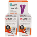 OhÃ¢ÂÂCare Lite Blood Sugar Testing Monitor Ã¢ÂÂ Glucose Test Strips and Lancets for for Blood Testing Ã¢ÂÂ Accurate and Affordable Diabetic