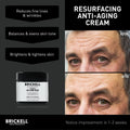 Brickell Men'S Products Resurfacing Anti-Aging Face Cream for Men, Natural and Organic Face Moisturizer, Vitamin C Cream for Wrinkles, 2 Ounce,