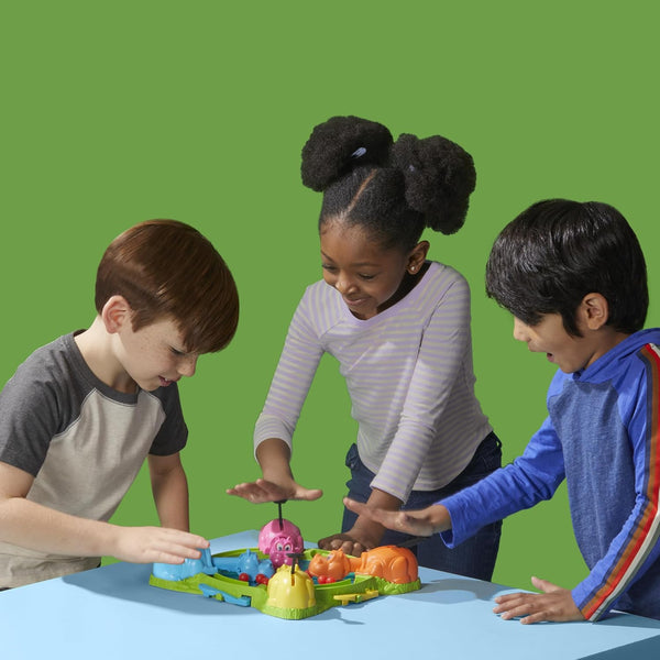 Hungry Hungry Hippos Game for Preschoolers | Instant Marble Relaunch, Easy Set-Up & Storage| Ages 4 and up | 2 to 4 Players | Kids Games