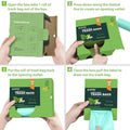 AYOTEE 2.6 Gallon Compostable Trash Bags 125 Count Fit 10 Liter Compost Bin | Unscented Small Trash Bags 2.6 Gallon Bathroom Wastebasket Can