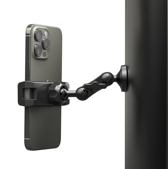 Gym Magnetic Phone Holder Mount,360 Adjustable, Magnet Base Phone Mount, Attracts to Ferrous Metal Surface,Magnet Phone 