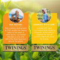 Twinings Black Tea Variety 3-Pack with Earl Grey Tea, English Breakfast Tea, Irish Breakfast Tea, and Lady Grey Tea Bags, Individually Wrapped, 20