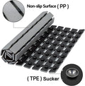 BEMISO Shower Mat Non Slip Bathtub Mat with Suction Cups and Drain Holes 27.5 x15.7 Inch Bath Mat for Tub & Shower.Easy Dry,Easy to