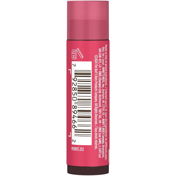 Burt's Bees Lip Tint Balm with Long Lasting 2 in 1 Duo Tinted Balm Formula, Color Infused with Deeply Hydrating Shea Butter for a Natural Looking