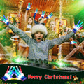 LED Gloves for Kids, Teens & Adults - Finger Light Gloves with 5 Colors/6 Modes - Perfect for 9-12 Year Old Boys & Girls - Ideal for Halloween &