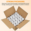 2 1/4'' x 50' Thermal Receipt Paper 50 Rolls, 2.25x50ft Receipt Roll Cash Register Paper - For Credit Card Machine POS Terminal Clover Mini
