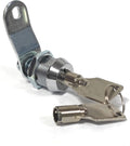 2 Pack Toolbox Lock 5/8" Tubular Cam Replacement Lock Hook Cam Keyed Alike with 4 Keys