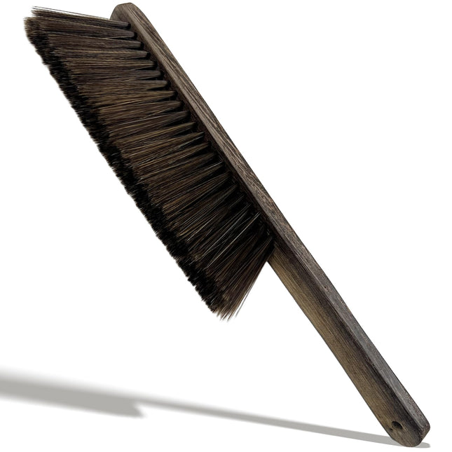 Wood Dusting Brush, Handheld Soft Bristle Cleaning Broom for Furniture, Car, Cou