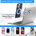 Magnetic Phone Holder for Laptop for Magsafe for Iphone 16/15/14/13/12 & All Phones, 180ÃÂ°Adjustable Phone Side Mount for Computer Monitor for