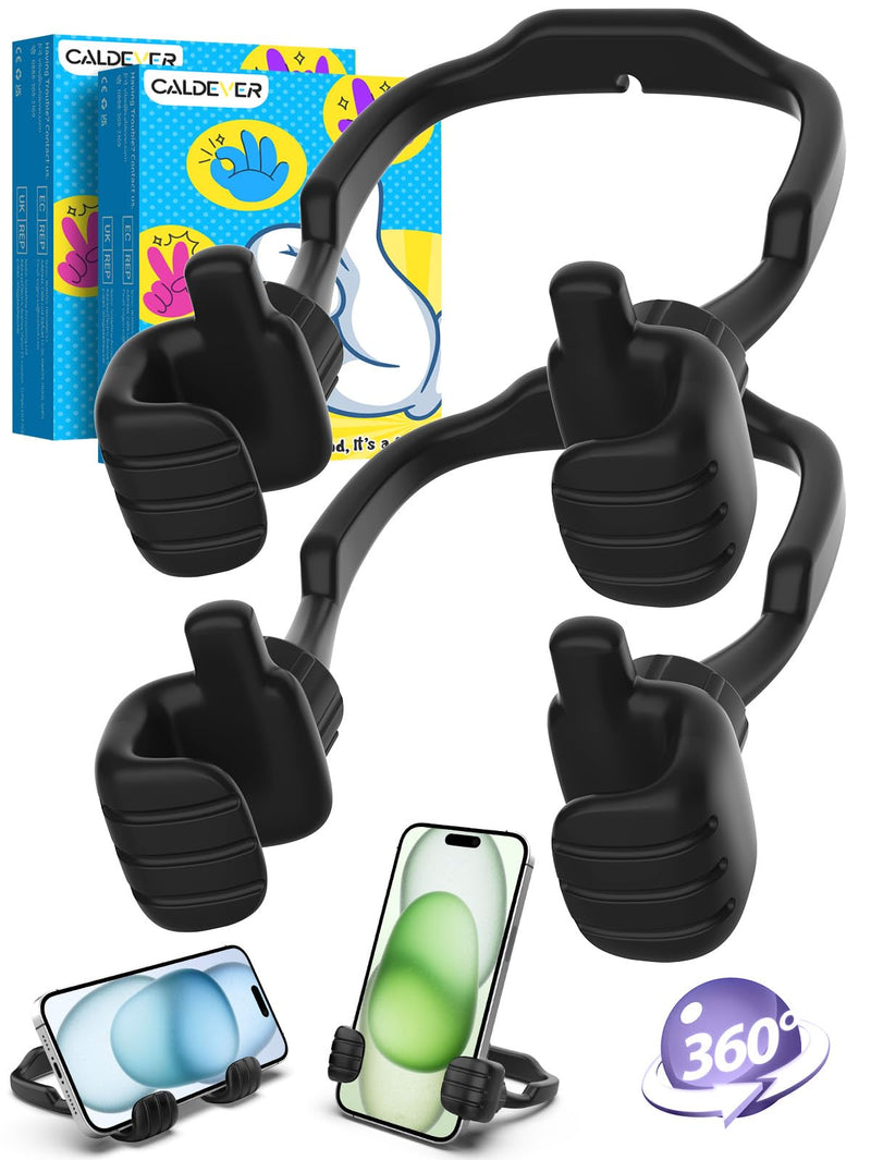 Easter Gifts for Teen Boys Girls Adults Cell Phone Stand Patented 2 Pack Thumbs Up Lazy Phone Stand for iPhone Easter basket stuffers Cell phone