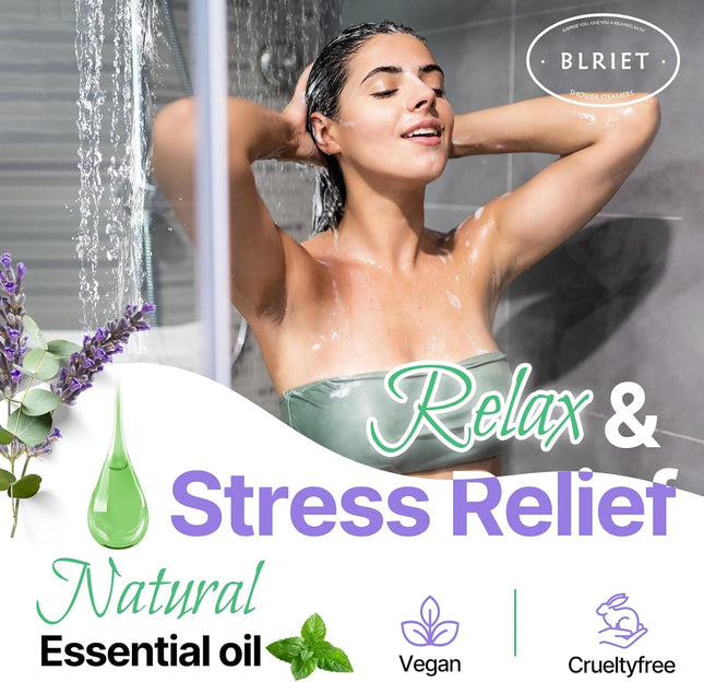 Shower Steamers Aromatherapy BLRIET 8 Pack Gifts for Women Mother Day Gift Mom M