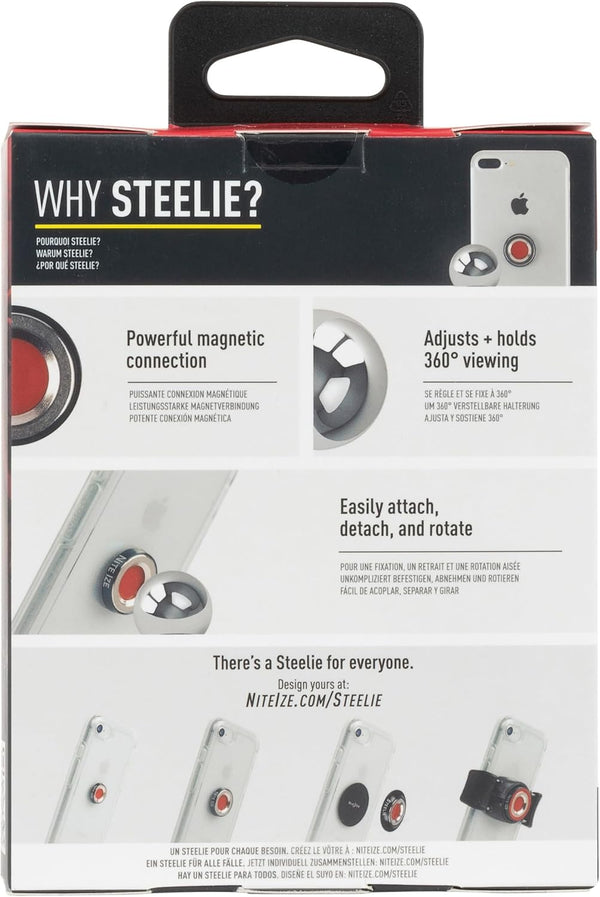 Nite Ize Steelie Vent Kit - Magnetic Cell Phone Holder for Car Vents - Phone Mount - Orbiter