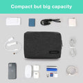 BAGSMART Electronics Organizer Travel Case, Small Cord Bag, Tech Organizer as Travel Accessories for Men Women, Cable Essentials for Phone, SD