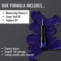 Black Radiance Metalicious Metallic Lipstick Lip Sculptor Amethyst Gemstone (Light Purple)