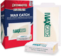 Catchmaster Max-Catch Mouse & Insect Glue Trap 72PK, Mouse Traps Indoor for Home, Sticky Pest Control Adhesive Tray for Catching Bugs, Bulk