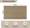 Artoid Mode Washable Non Slip Rubber Backing Kitchen Rugs Doormat, Absorbent Kitchen Floor Mats Front of Sink Kitchen Mats for Floor Home Decor