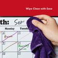 Fridge Calendar Magnetic Dry Erase Whiteboard Calendar For Refrigerator Planners 16.9 Inches X 11.8 Inches 16.9"W x 11.8"H