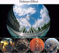 3 in 1 Cell Phone Camera Lens Kit Wide Angle Macro Fisheye Lens Universal for Smart Phones iPhone Samsung Android Black