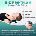 Trigger Point Pillow - Head and Neck Pain Relief Traction Device- Acupressure Support Relaxer for Tension Headache Relief, Improved Decompression