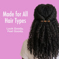 Goody Stay Tight Hair Barrettes, 4 Ct, Mock Tort, SlideProof Flat Clips, Comfortable & Versatile Styling Accessories for Women, Men, Boys & Girls,
