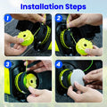 6 Pack Weed Eater String Replacement for Ryobi 18v, 24v, and 40v Cordless Trimmers