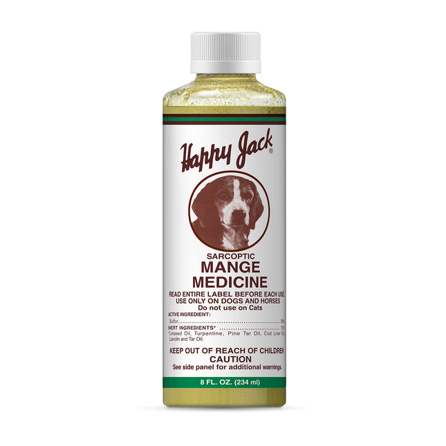 HAPPY JACK Mange Medicine & Treatment for Dogs & Horses - Brings Soothing Itch R