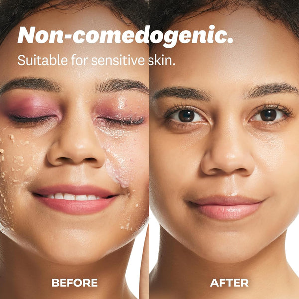 The Face Shop Rice Water Bright Cleansing Balm, 4-In-1 Makeup Remover, for Dry & Sensitive Skin, Made with Korean Rice & Lavendar Oil, Korean