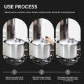 50332 3-Piece Pressure Regulator 5-10-15lb for Presto Pressure Cooker 0171001 0174001 6803571