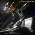 Alla Lighting T10 Wedge 194 168 2825 W5W LED Bulbs, 6000K White License, Reverse, Trunk, Marker, Parking, Door, Map, Dome Lights Lamps, 360ÃÂ° Light