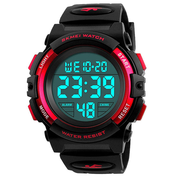 cofuo Kids Digital Watch for Boys Girls, Boys Watches Ages 3-17,Sport Outdoor Watch for Kid, 50M Waterproof Analog Multifunctional Chronograph LED
