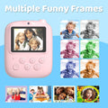 Kids Instant Print Camera 2025, 32GB Memory, Dual Lens with 2.4-Inch Screen and 1080p HD, Nice Gift for Boys and Girls Ages 4-13, Ideal for