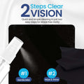 Purity Eyeglass Lens Cleaner Kit - 2 x 8oz and 1 x 2oz Lens Cleaner Spray Bottle + 2 Microfiber Cleaning Cloths - Safe for All Lenses (AR Coated