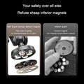 Gym Magnetic Phone Holder Mount,360 Adjustable, Magnet Base Phone Mount, Attracts to Ferrous Metal Surface,Magnet Phone Mount for Gym Workout