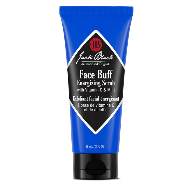 Jack Black Face Buff Energizing Scrub - Mens Face Wash & Pre Shave Scrub, Face C