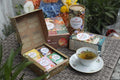 LOVARE Green Assorted Tea Variety Pack 32 Pack - Made in Ukraine - Tea Bags Individually Wrapped 4 Tastes - Golden Mango, CleopatraÃ¢ÂÂS Night,