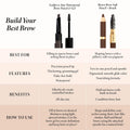 LAURA GELLER NEW YORK Bravo Brows Soft Pencil + Brush, Blonde