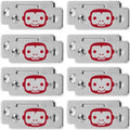 RUBY Monkey Magnets AS-SEEN-ON-TV, Cabinet and Drawer Magnet Sets, Fast and Easy Installation, Just Peel & Stick, Slim Design Fits Virtually
