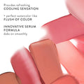 LAURA GELLER NEW YORK Serum Blush Tint, Lightweight Liquid Blush for Cheeks, Weightless Watercolor Sheer Finish, Poppy Peach