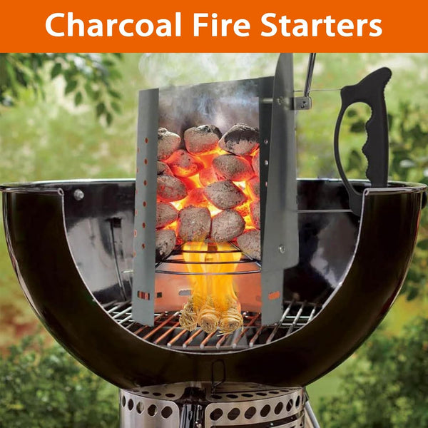 E500 Fire Starter - Natural Fire Starters for Fireplace, Campfires, Chimney, BBQ, Fire Pit & Wood Fireplace - 60 Pack Odorless Pine Firestarter,