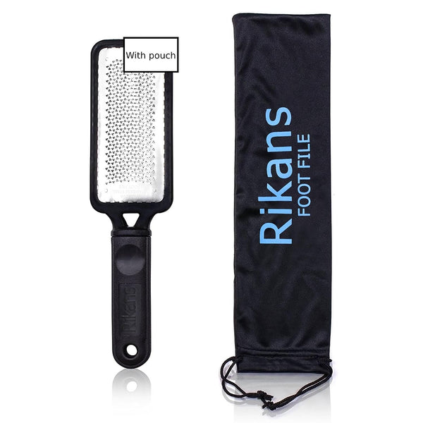 Colossal Foot rasp Foot File and Callus Remover. Best Foot Care Pedicure Metal Surface Tool to Remove Hard Skin. Can be Used on Both Wet and Dry