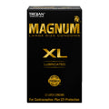 TROJAN Lubricated Magnum Condoms XL Large Size - 12 Count XL (Pack of 12)