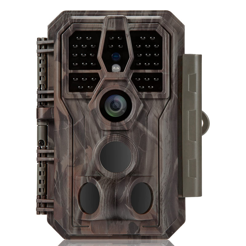 GardePro E5 Trail Camera (Non-Cellular, Non-WiFi), 48MP Photo & 1296P HD Video, 0.1s Trigger, 100ft No-Glow Night Vision, Motion Activated