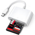USB C SD Card Reader for Iphone 15/Ipad/Mac, Chiaopio USB C to SD CF, Type C Memory Card Adapter with Compact Flash/Cf/Sd/Microsd Slots Compatible
