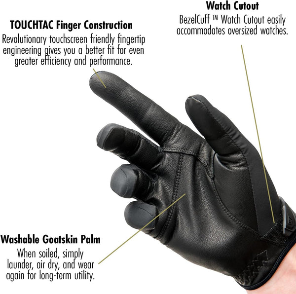 First Tactical MenÃ¢ÂÂS Lightweight Patrol Glove | Skin Tight Goatskin Palm with Touchscreen Capability