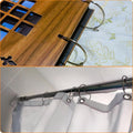 KTOJOY 3 Inch (12 Pack) Loose Leaf Binder Book Rings, with Metal Nickel Plated for Key,and Index Cards, for School, Home, or Office, Silver
