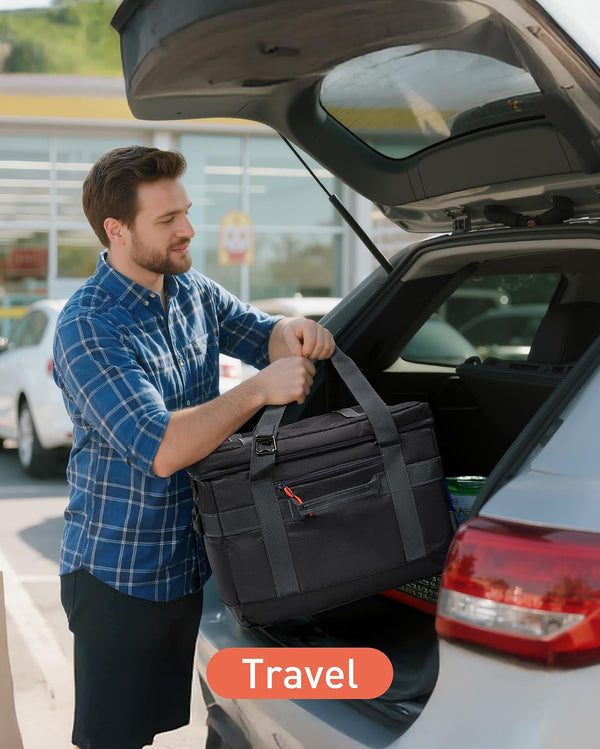 TOURIT Cooler Bag 48/60 Cans Insulated Soft Cooler Large Collapsible Cooler Bag 32/40L Lunch Coolers for Picnic, Beach, Work, Trip
