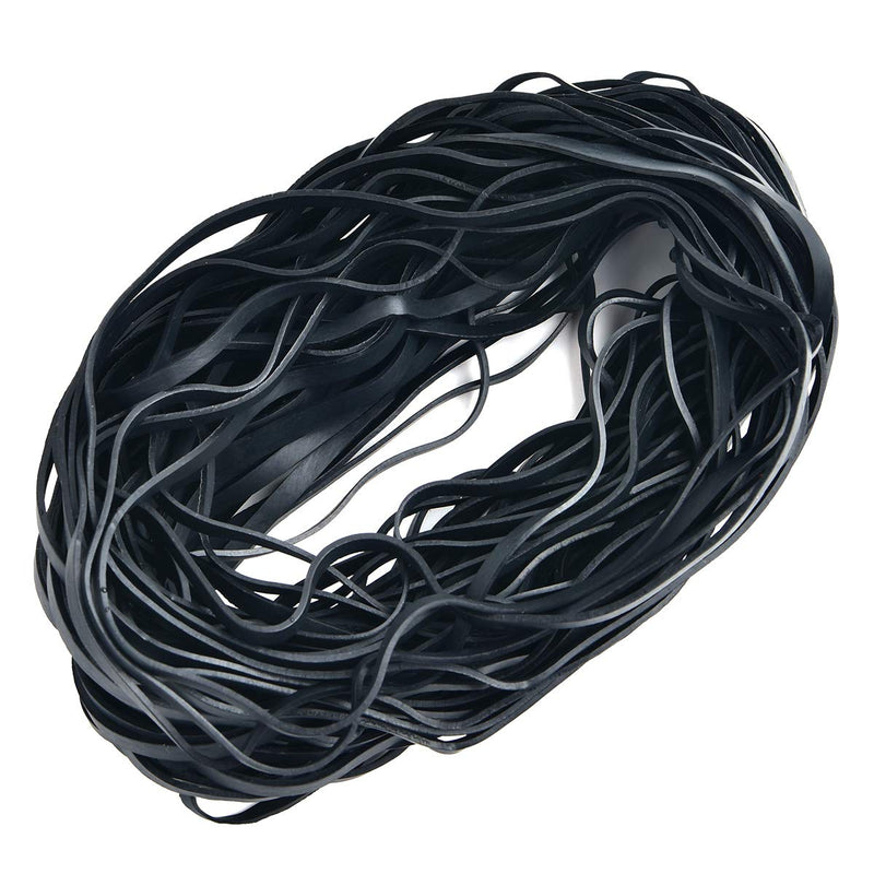 Coopay 120 Pieces Large Rubber Bands Bulk, 8 Inches Heavy Duty Strong Elastic Bands for Office Supply School Home, Securing Trash Can Garbage