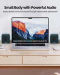 Computer Speakers,Computer Speakers for Desktop Pc,Desktop Speakers,Small Computer Speakers USB Powered 3.5Mm Aux Speaker for