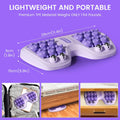 Foot Massager Roller for Plantar Fasciitis Relief, Dual Foot Acupressure Therapy for Pain Relief, Stress Relief and Improved Circulation, Portable